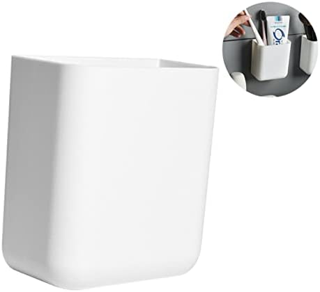 Veemoon Wall-Mounted Toothbrush Holder with Toothpaste Shelf