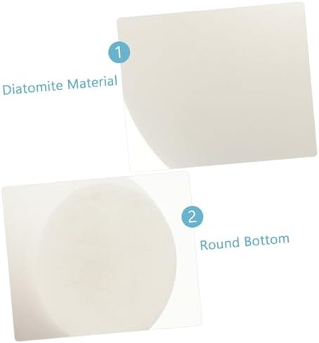 Wakauto Ergonomic Toothbrush Holder with Diatomite Material