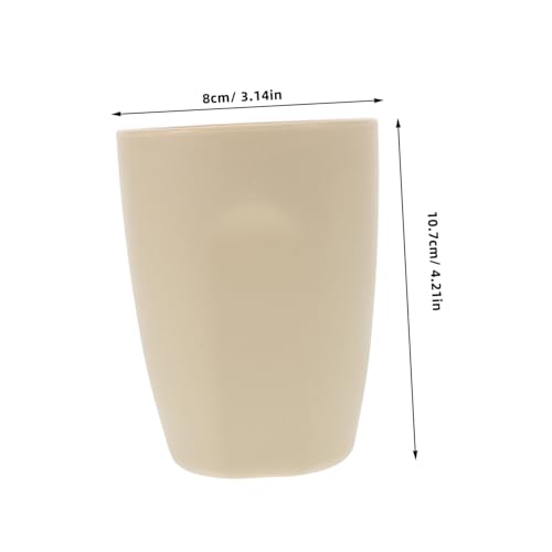 MERRYHAPY Round Toothbrush Holder Cup for Couples