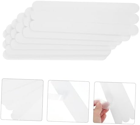 JECOMPRIS 1set Anti-Slip Shower Stickers Peva Safety Strips