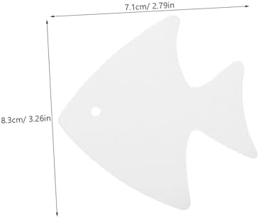 12pcs Fish Shape Non-Slip Bath Tub Stickers Decals