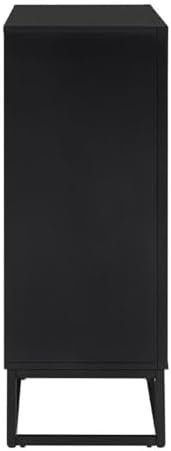 Bowery Hill Electric Fireplace in Black