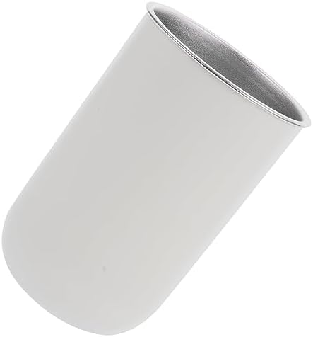 Healifty 2pcs Stainless Steel Toothbrush Cup for Boys and Girls