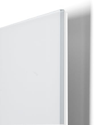 WarmlyYours Radiant Panel Heater - Glass White 24 x 35 in
