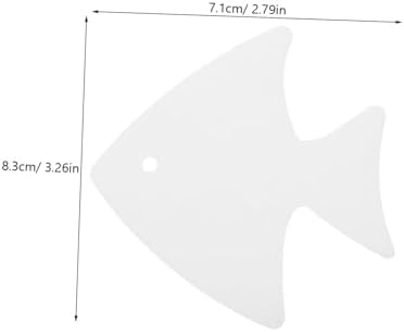 Ciieeo 12pcs Fish Style Bathtub Stickers