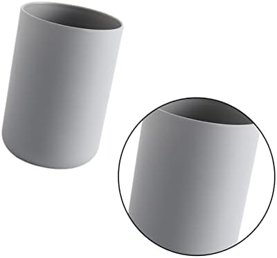 DECHOUS Portable Grey Couples Toothbrush Cup