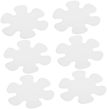 Zerodeko 6Pcs Flower Design Non-Slip Shower Stickers