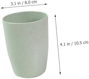 OHPHCALL Mouth Wash Cups 4 Pack Straw Tumbler for Bathroom