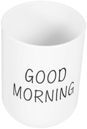 OUNONA Reusable Plastic Mouthwash Cup for Toothbrush Holder