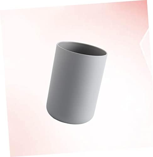 DECHOUS Portable Grey Couples Toothbrush Cup