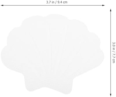 Alipis 12pcs Shell Shaped Non-Slip Bath Stickers
