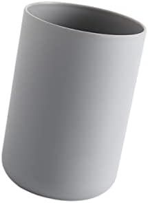 DECHOUS Portable Grey Couples Toothbrush Cup