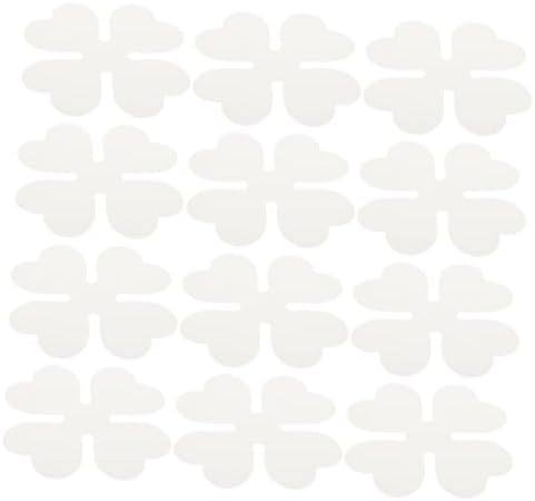 Zerodeko 12pcs Floral Non-Slip Bathtub Stickers