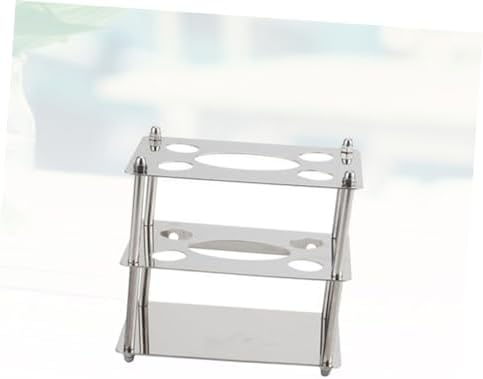 Stainless Steel Toothbrush Holder with Toothpaste Rack