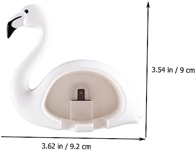 Flamingo Toothbrush Holder Wall Mount Storage Rack