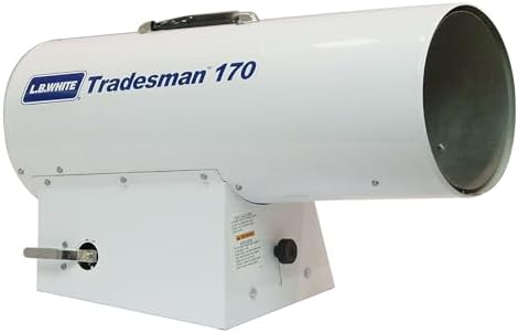LB White Forced Air Gas Heater 125000 BtuH