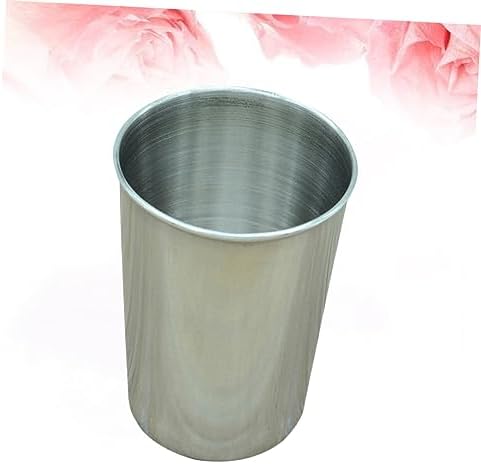 IMIKEYA 2pcs Stainless Steel Water Tumbler Multi Use Bathroom Holder