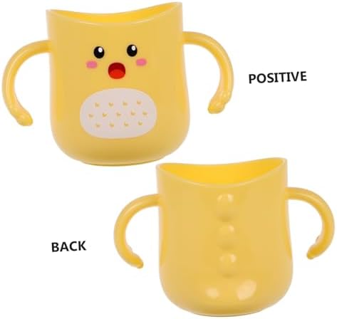 Unbreakable Kids Tooth Brush Cup with Cartoon Holder