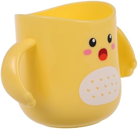 Unbreakable Kids Tooth Brush Cup with Cartoon Holder