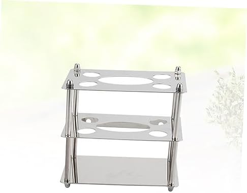 Stainless Steel Toothbrush and Toothpaste Holder
