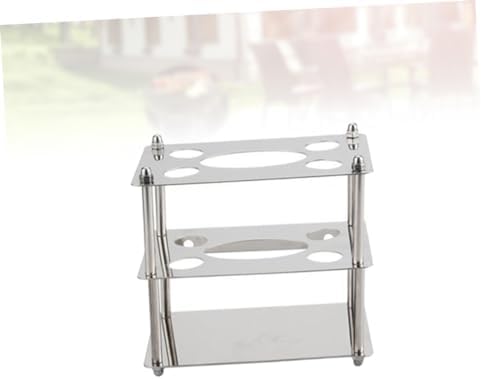 Stainless Steel Toothbrush and Toothpaste Holder