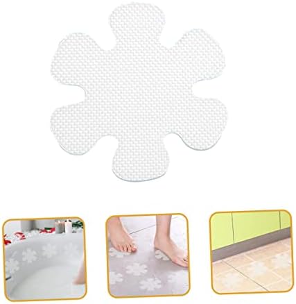 12pcs Self Adhesive Flower Shower Stickers for Bathtubs Kitchens and Stairs