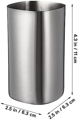 DOITOOL Toothbrush Holder - 1Pc Stainless Steel Water Cup