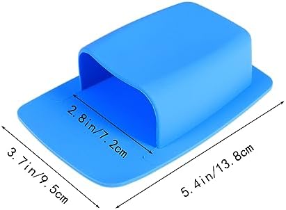 FONDOTIN Wall Mounted Silicone Toothbrush Holder with Drainage 1