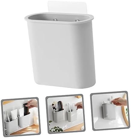Hoement Wall Toothbrush Holder with Drainage