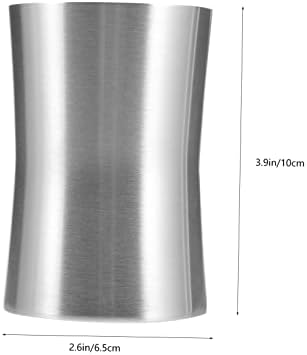 JECOMPRIS Stainless Steel Toothbrush Holder Cup