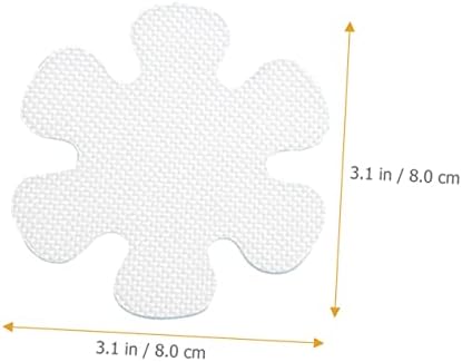 12pcs Non-Slip Bathtub Flower Stickers