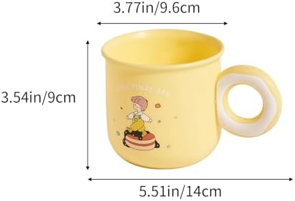 Cute Toothbrush Holder Cup for Kids with Kawaii Dessert Design