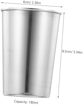 UTHCLO Stainless Steel Toothbrush Holder Cup