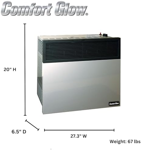 Comfort Glow 17000 BTU Natural Gas Wall Heater