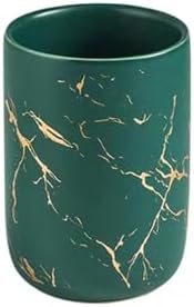RabyLeo Ceramic Toothbrush Holder Green 1