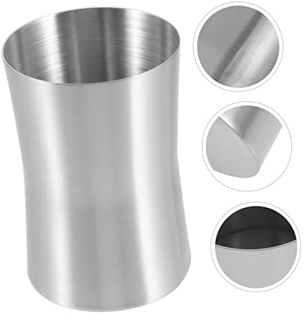 Parliky Compact Stainless Steel Toothbrush Cup Holder