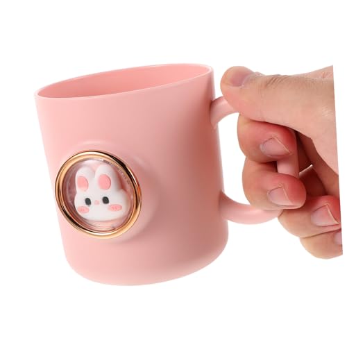 FOMIYES Cute Rabbit Toothbrush Cup Holder