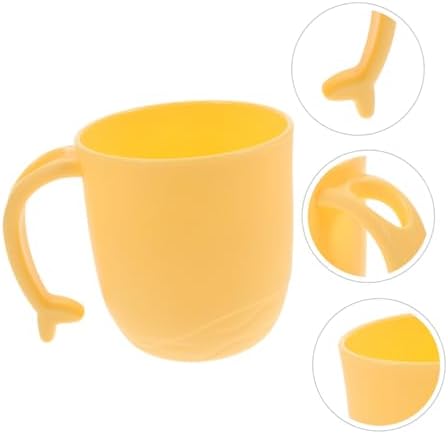 Cartoon Dolphin Handle Mouthwash Cup for Kids