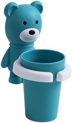 Mikinona Wall-Mounted Toothbrush Holder for Bathroom