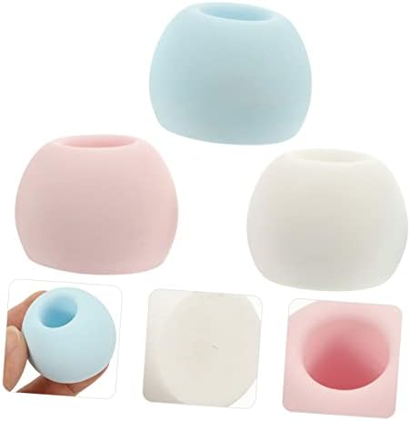 3 Pack Modern Waterproof Toothbrush Holder for Bathroom Kitchen
