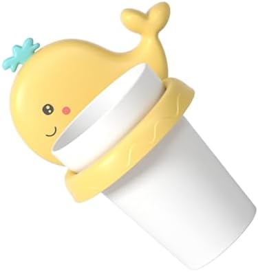 GLEAVI Cartoon Whale Toothbrush Holder Wall Mount