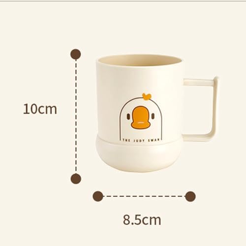 Cute Cartoon Toothbrush Cup with Toothpaste Holder