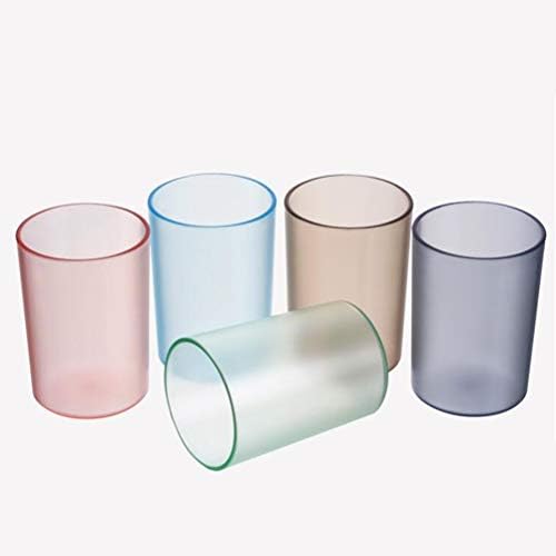 Cabilock Transparent Toothbrush Cup Gargle Mug Holder
