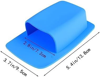 VOSAREA Wall-Mounted Silicone Toothbrush Holder