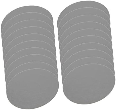Amosfun 20 Sheets Non-Slip Bath Decals Peva Material