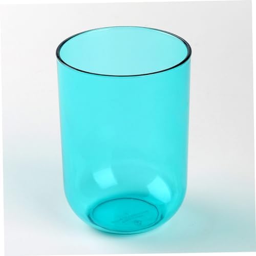 Luxshiny 2pcs Transparent Toothbrush Cups for Adults and Kids