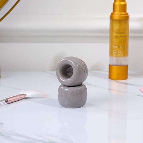 Airmoon Mini Ceramic Toothbrush Holder Stand Pack of 2