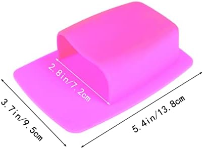 Silicone Wall Mounted Toothbrush Holder with Drainage System