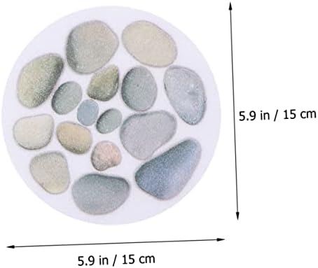 PRETYZOOM 4 Pack Anti-Slip Bathtub Decals 15cm