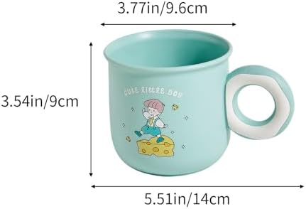 Cute Kawaii Toothbrush Holder with Donut Handle Blue